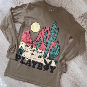 Playboy long sleeve shirt NWOT